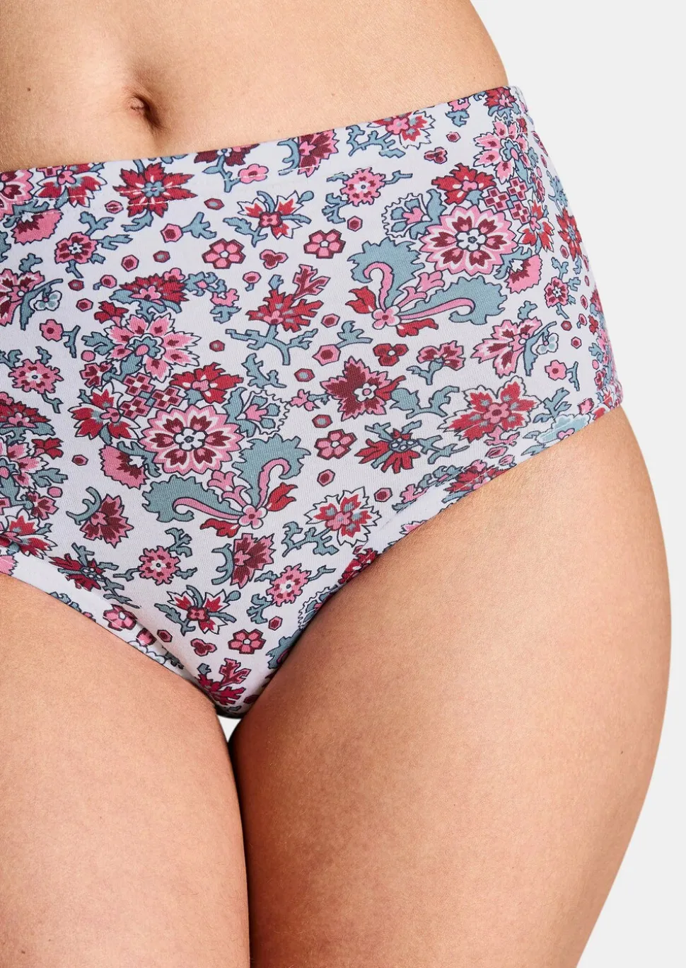 Lot de slips taille haute en coton