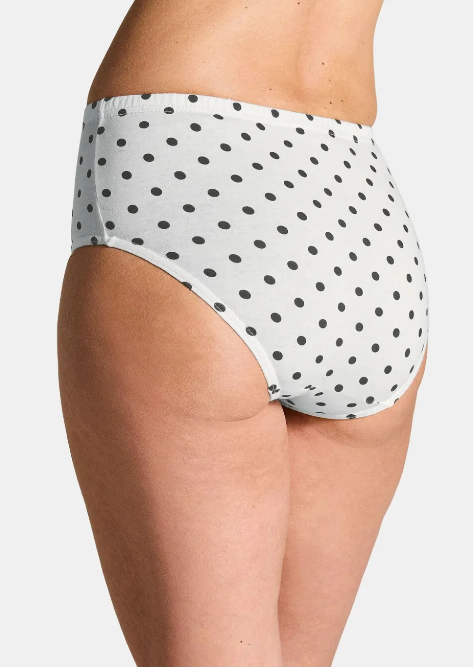 Lot de slips taille haute en coton