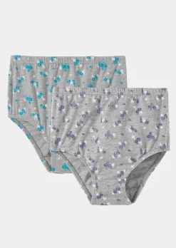 Lot de slips taille haute en coton