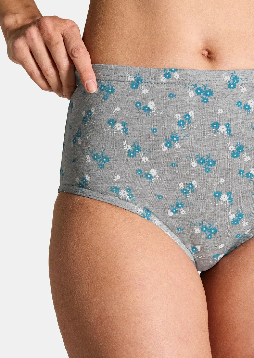 Lot de slips taille haute en coton