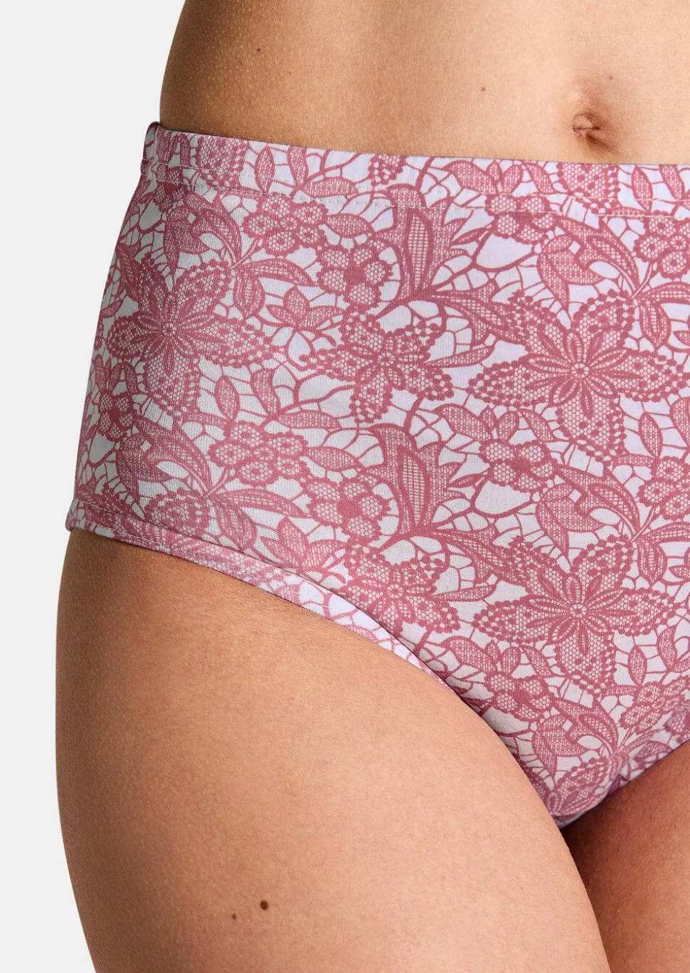 Lot de slips taille haute en coton