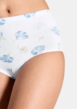 Lot de slips taille haute en coton