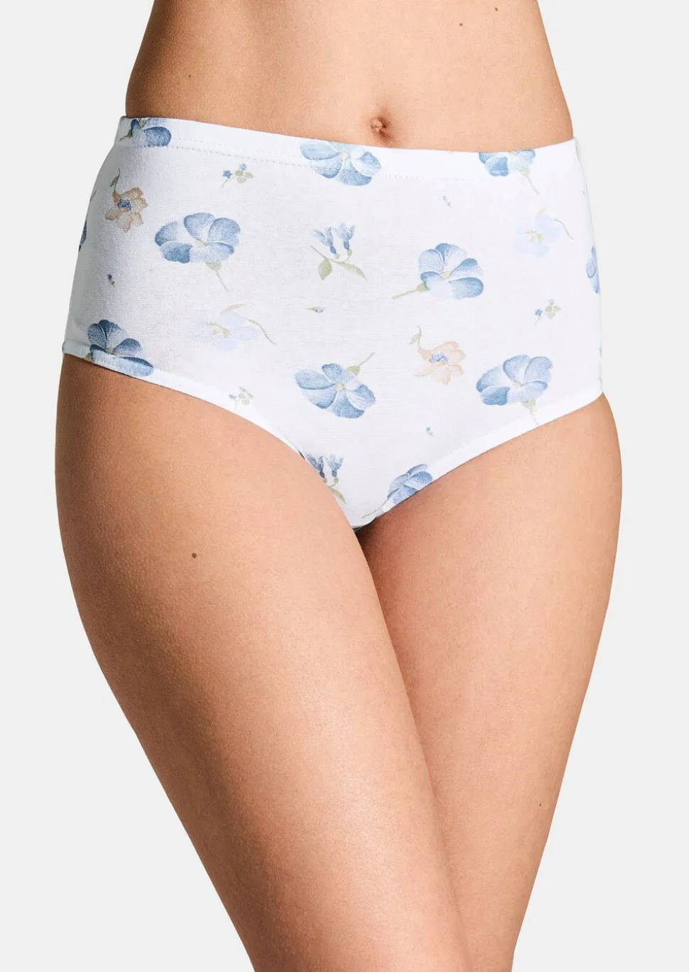 Lot de slips taille haute en coton