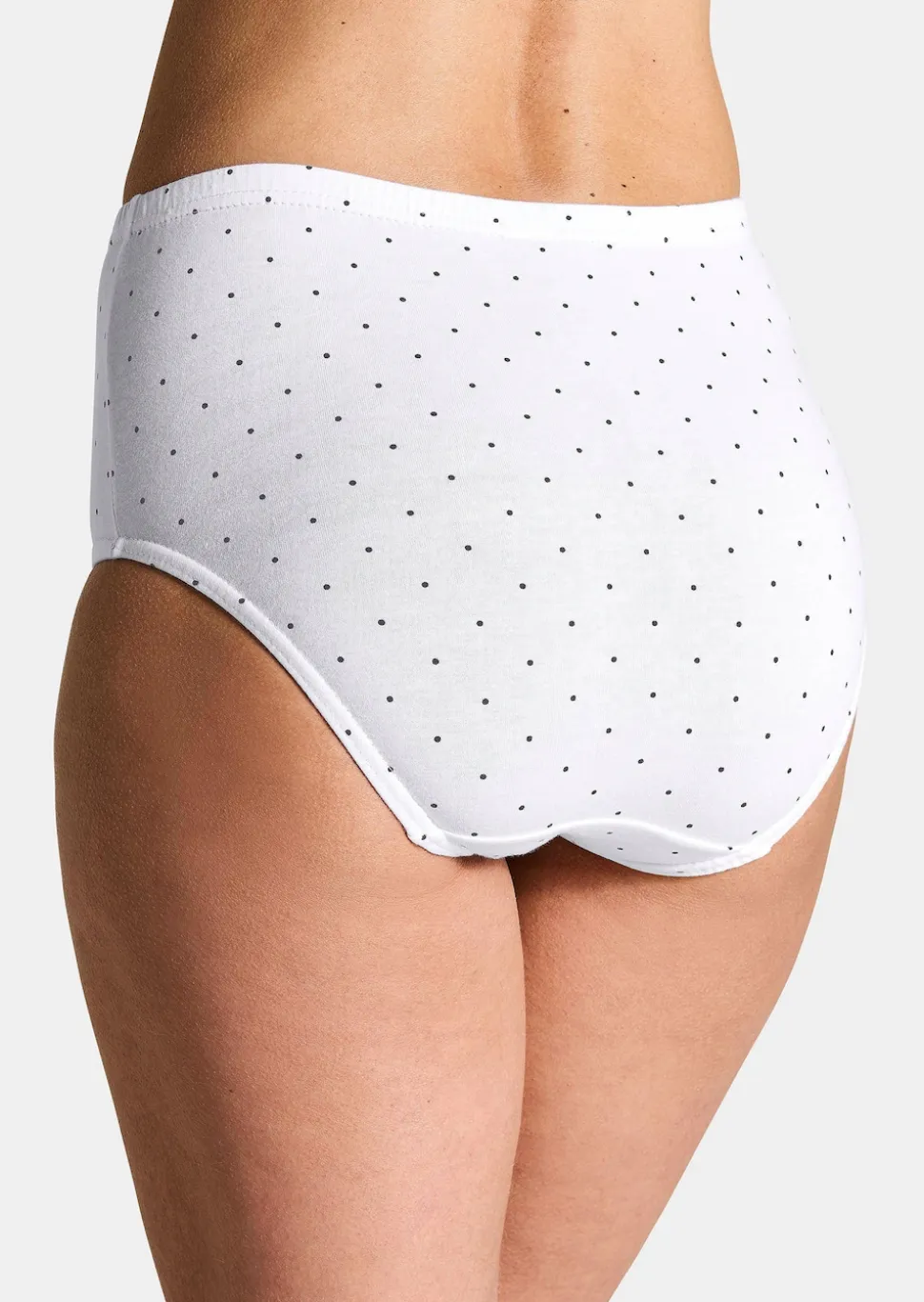 Lot de slips taille haute en coton