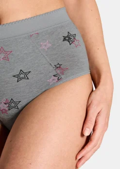 Lot de 7 slips ventre plat