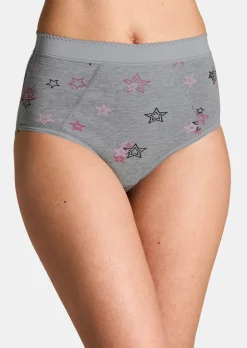 Lot de 7 slips ventre plat