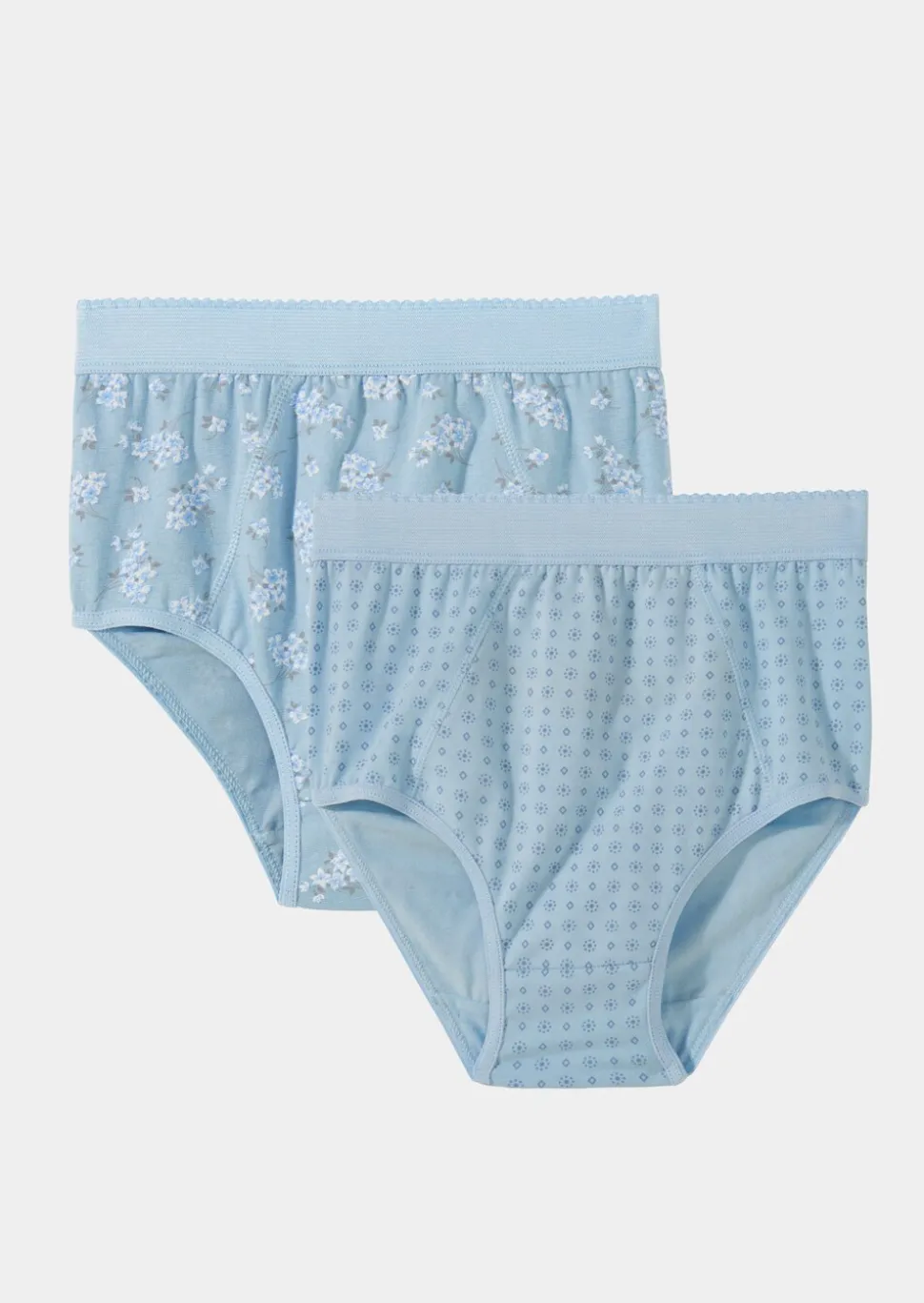 Lot de 7 slips ventre plat