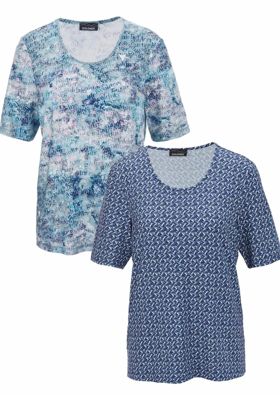 Lot de 2 T-shirts imprimés