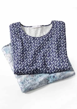 Lot de 2 T-shirts imprimés