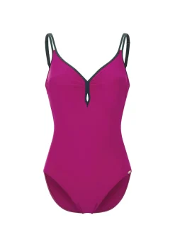 Maillot de bain avec décolleté féminin