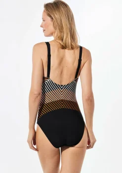 Maillot de bain avec encolure en V et coques souples