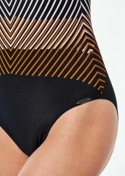 Maillot de bain avec encolure en V et coques souples