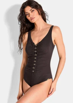 Maillot de bain avec fronces élégantes
