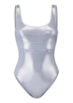 Maillot de bain avec profond décolleté au dos