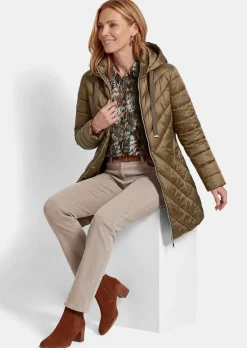 Manteau court matelassé