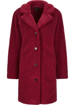 Manteau en teddy ultradoux