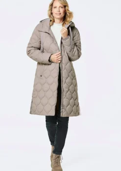 Manteau matelassé avec capuche
