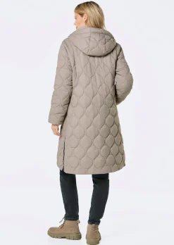 Manteau matelassé avec capuche