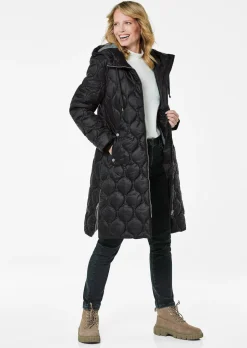 Manteau matelassé avec capuche