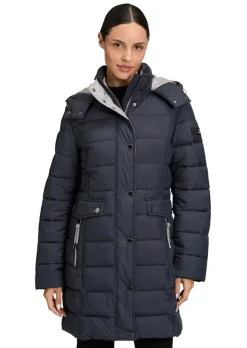 Manteau matelassé avec capuche amovible