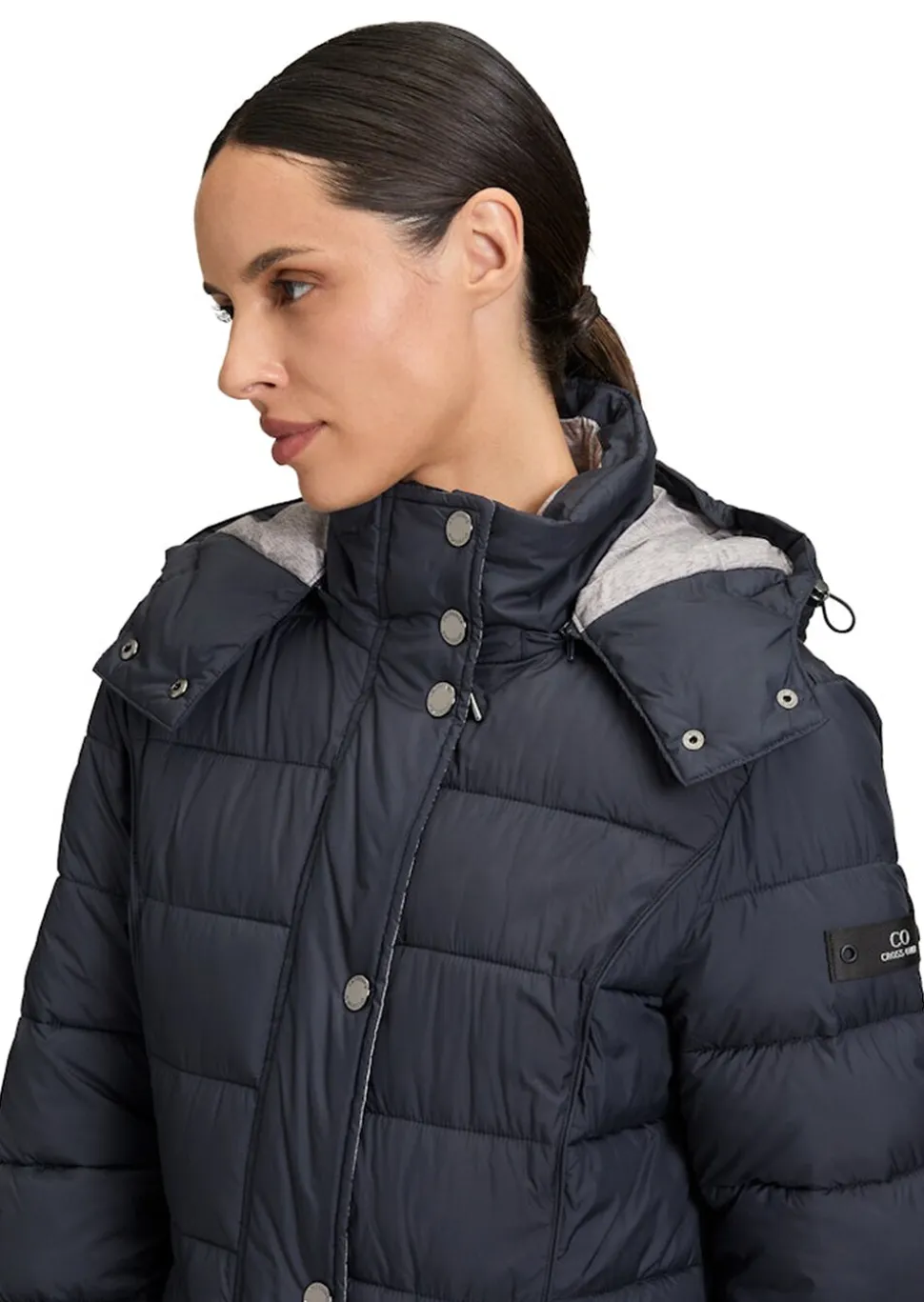 Manteau matelassé avec capuche amovible