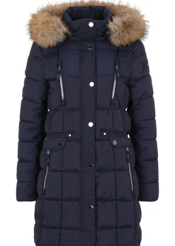 Manteau matelassé avec de nombreuses poches zippées
