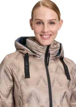 Manteau matelassé avec poches zippées