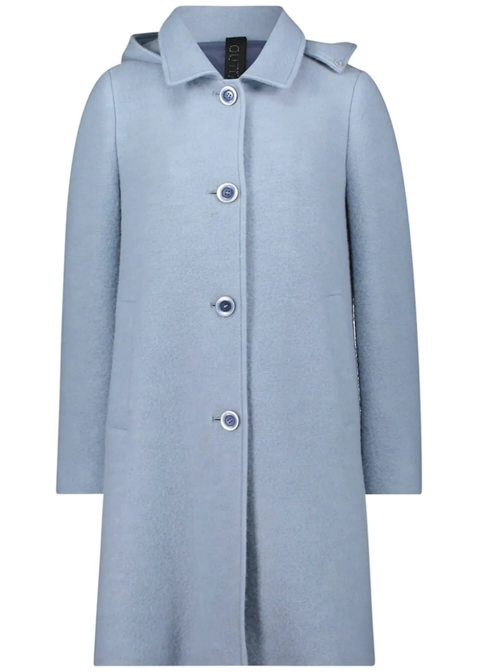 Manteau noble avec capuche amovible