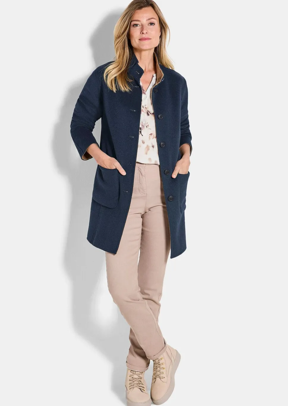 Manteau réversible