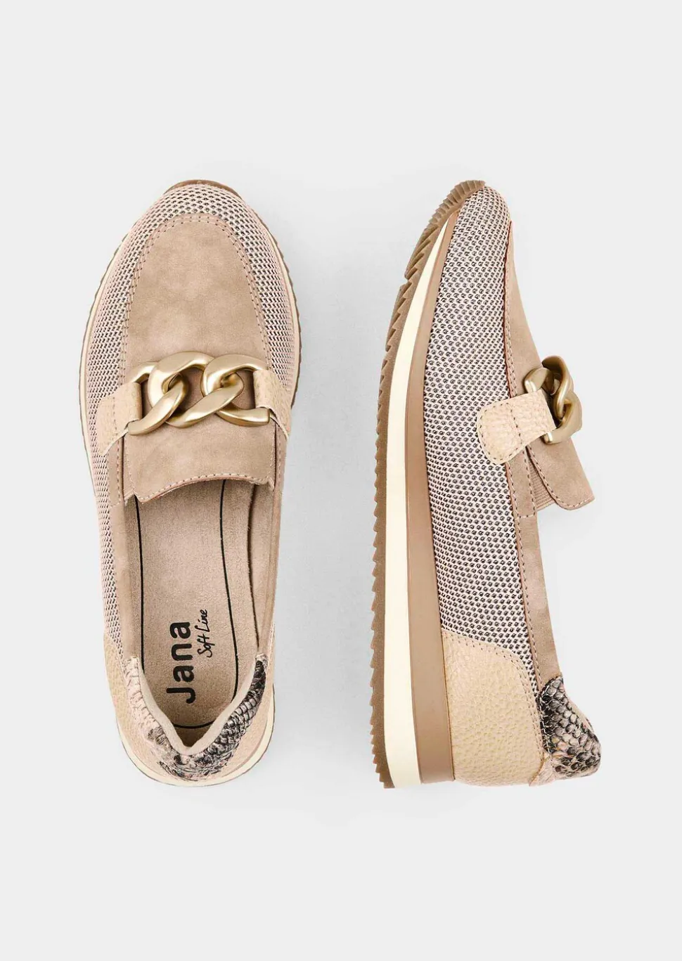 Mocassins avec élément décoratif raffiné