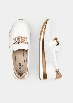 Mocassins avec élément décoratif raffiné