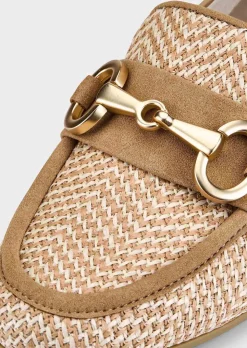 Mocassins avec élément décoratif