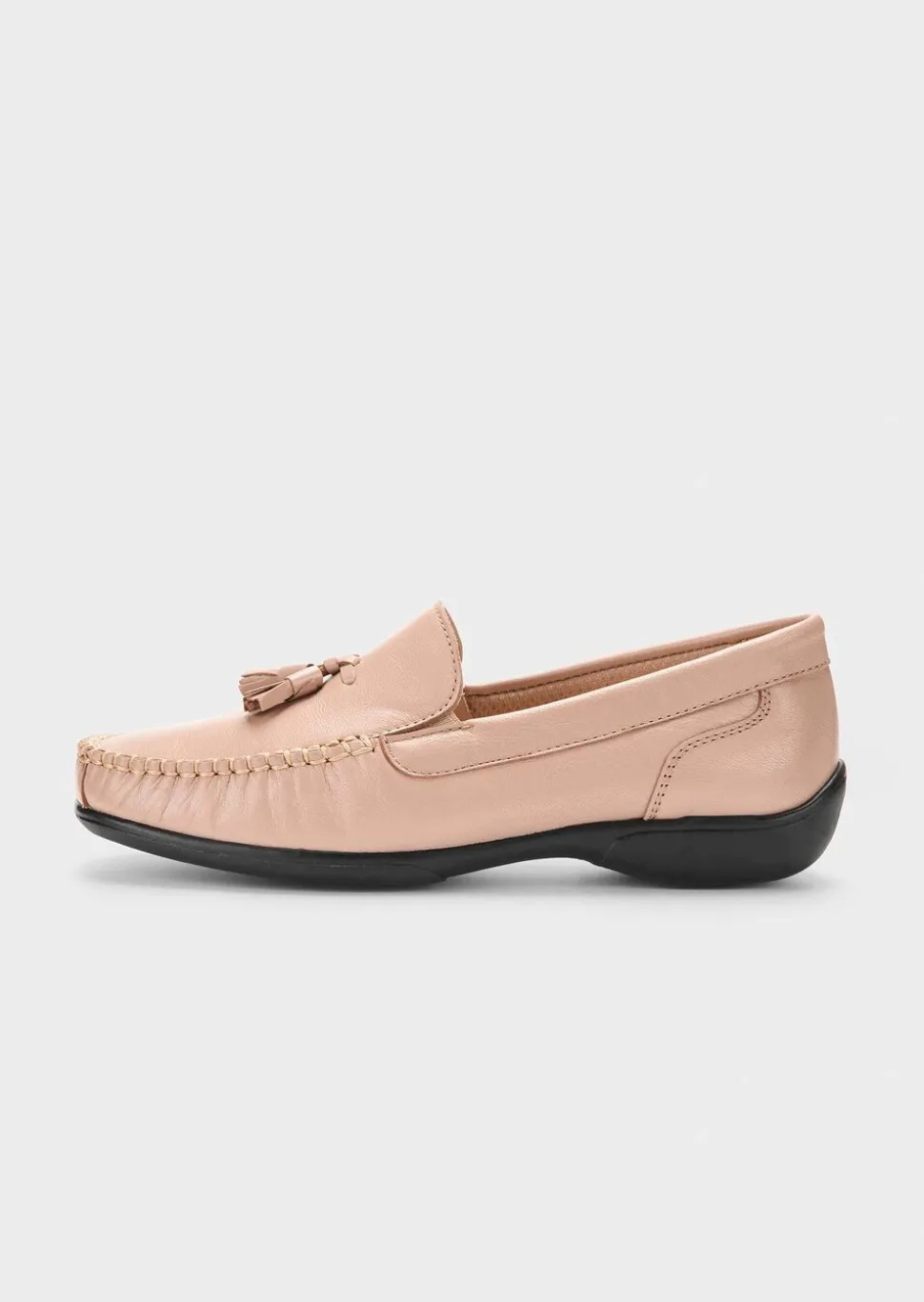 Mocassins avec pompon décoratif