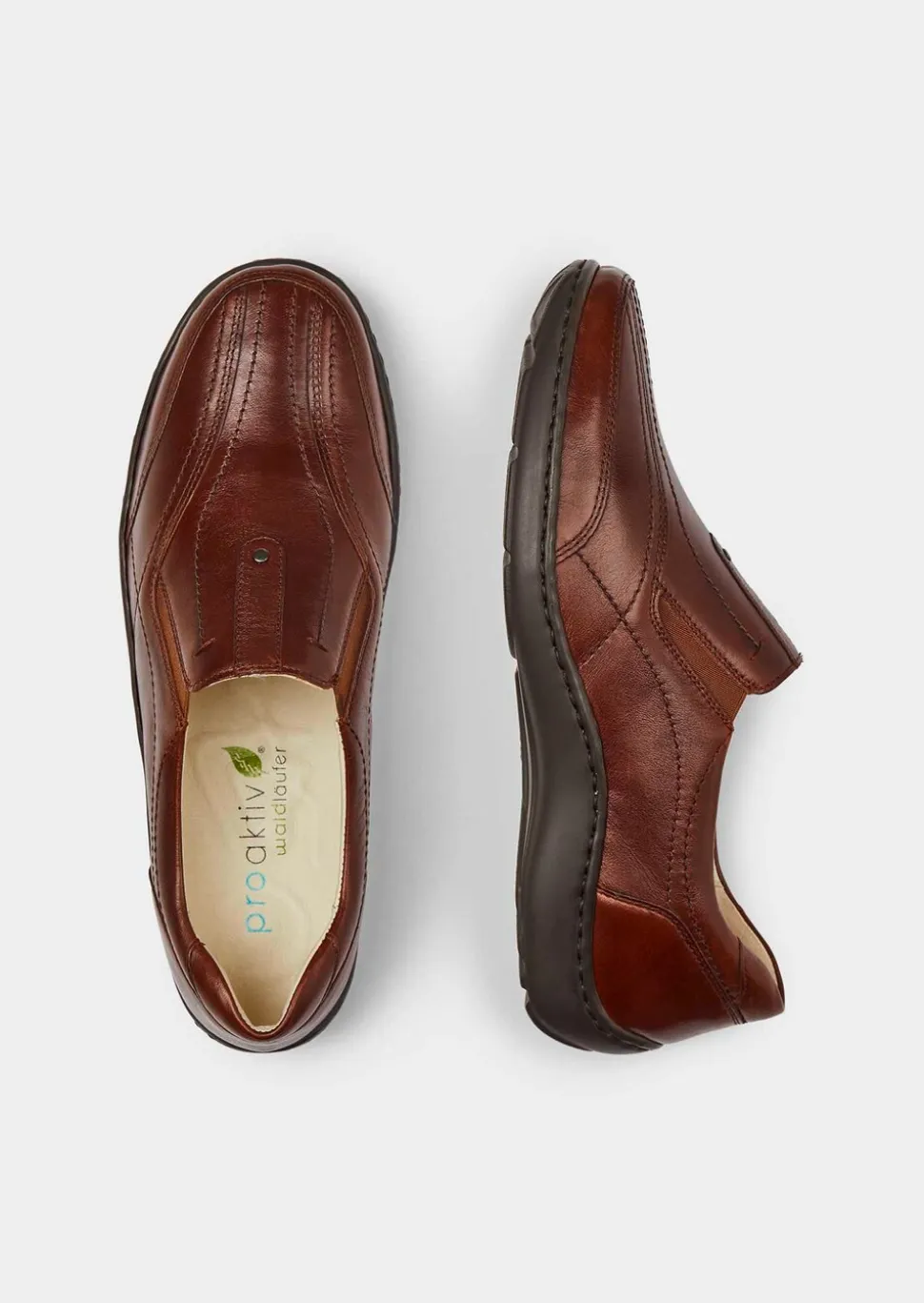 Mocassins en cuir