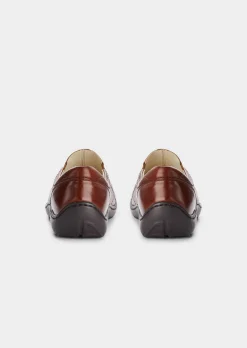 Mocassins en cuir