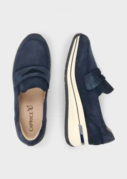 Mocassins en cuir suédé véritable