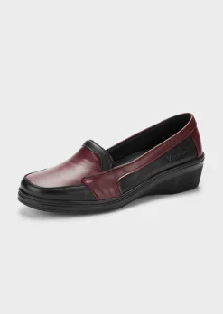 Mocassins en cuir véritable