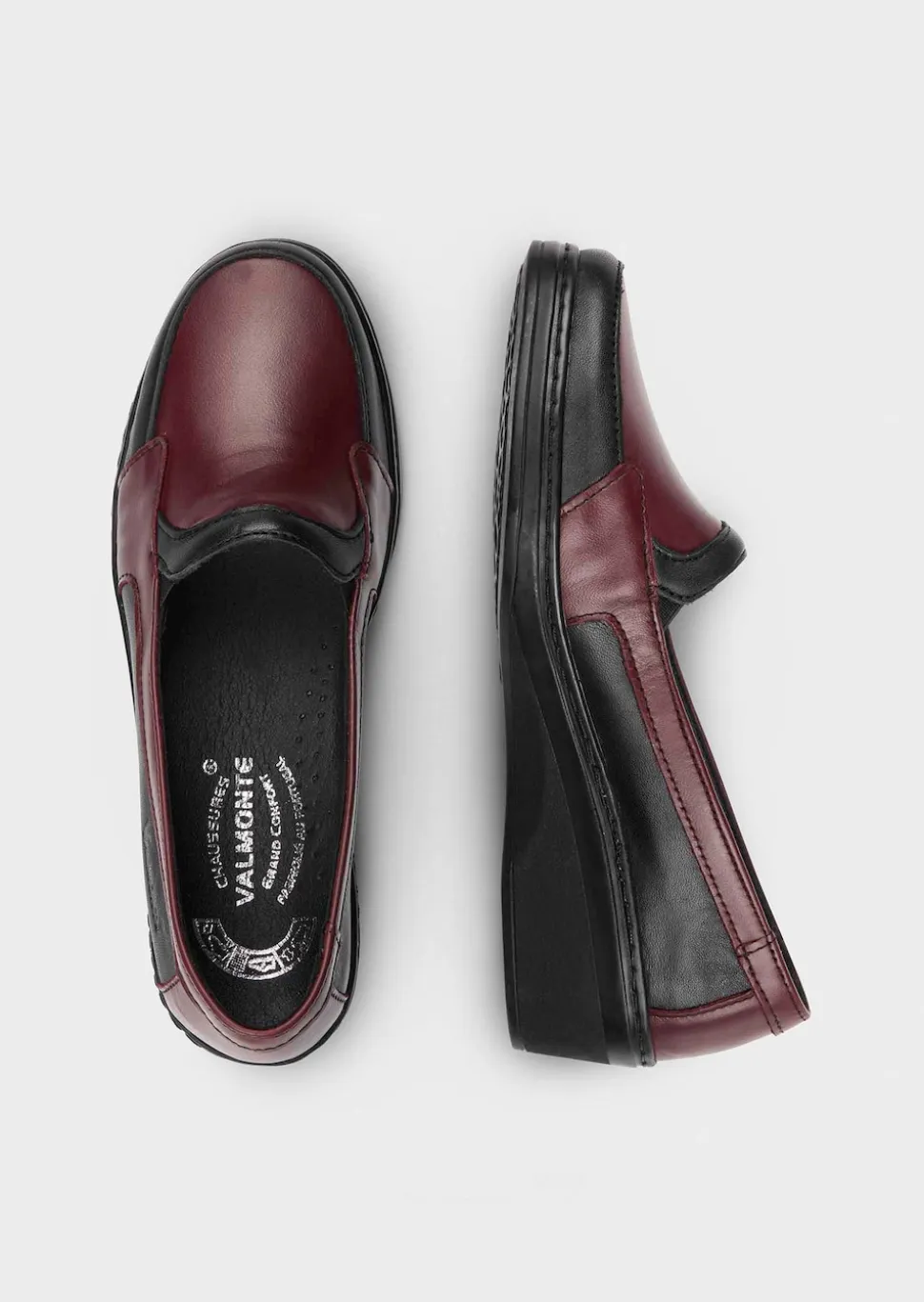 Mocassins en cuir véritable