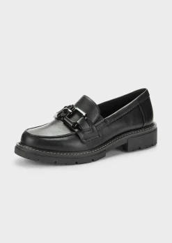 Mocassins JANA en similicuir verni