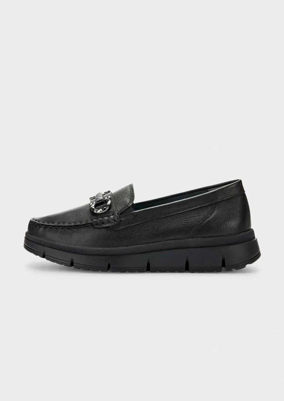 Mocassins élégants en cuir