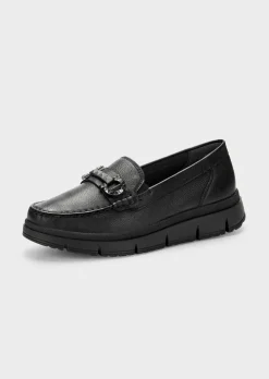 Mocassins élégants en cuir
