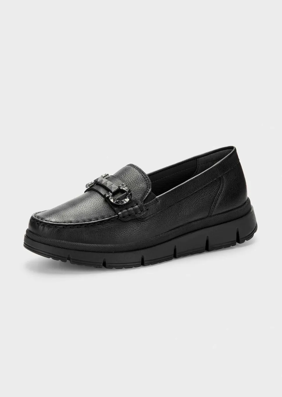 Mocassins élégants en cuir