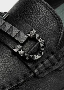 Mocassins élégants en cuir