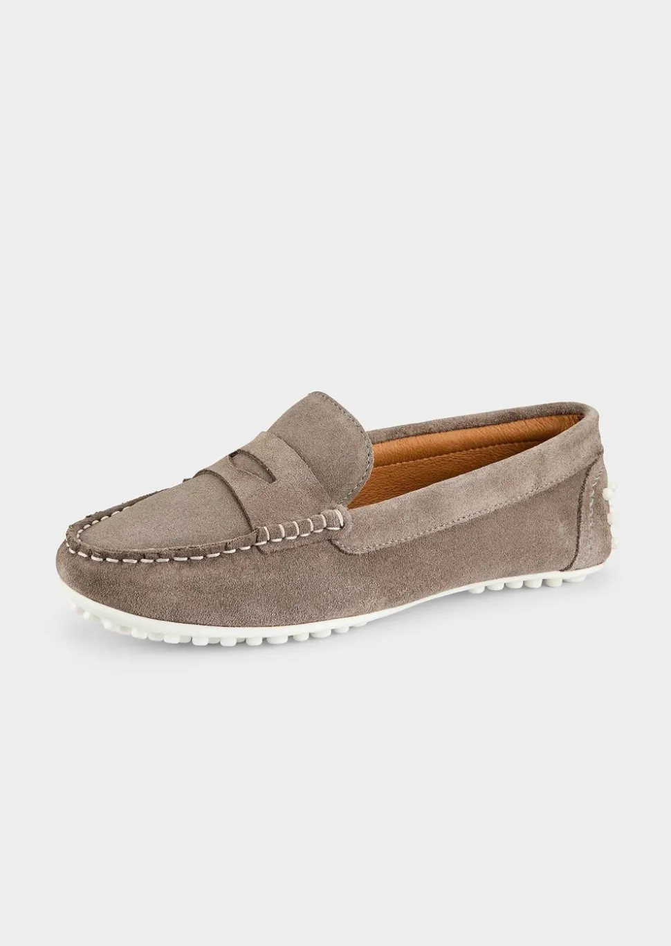 Mocassins élégants en cuir véritable