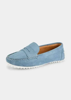 Mocassins élégants en cuir véritable
