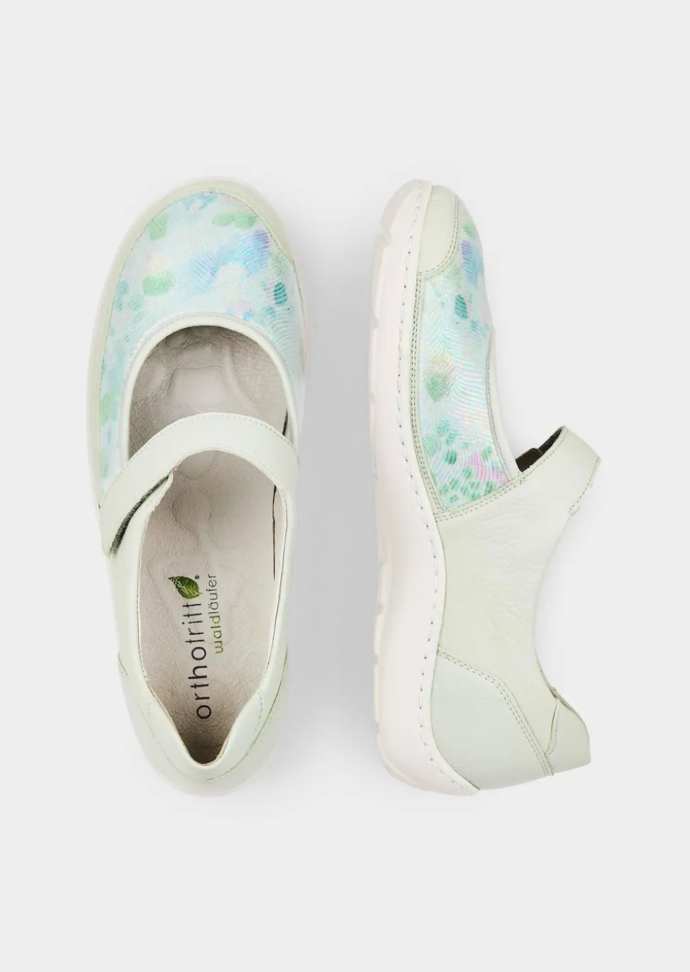 Mocassins à scratch réglable