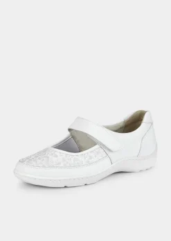 Mocassins à scratch réglable