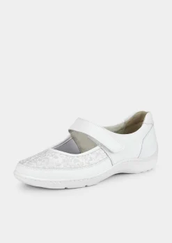 Mocassins à scratch réglable