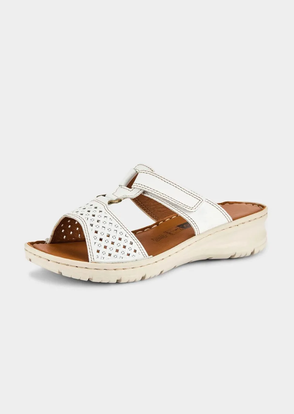 Mules avec bride scratchée