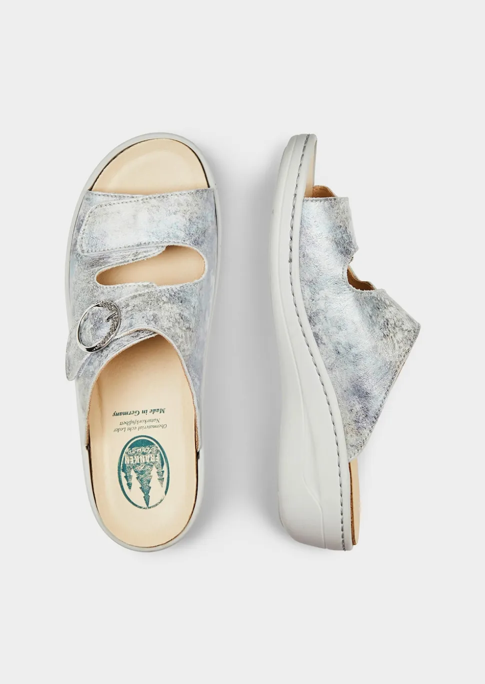 Mules avec semelle intérieure amovible